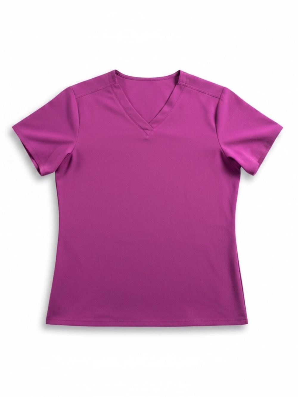 Wink Women's V-Neck Short Sleeve Magenta scrub top size XL